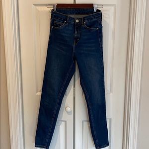 Top Shop Denim Skinny Jeans